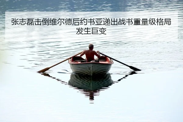 张志磊击倒维尔德后约书亚递出战书重量级格局发生巨变
